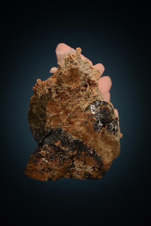 RHODOCHROSITE after CALCITE